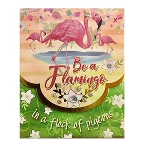 Divinity Flamingo Pocket Purse Pad Mini Notepad (26583)